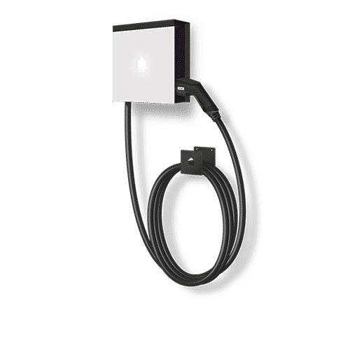 wallbox charging station with cable