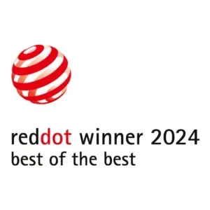 Red Dot best of the best winner 2024 300x300