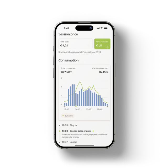 App Smart charging savings