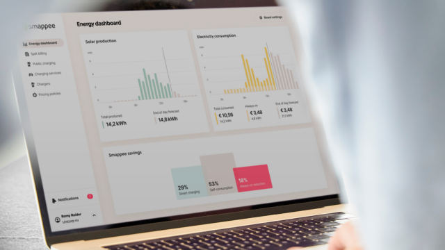 SMAPPEE Blog Hitzeflaute Smappee Dashboard